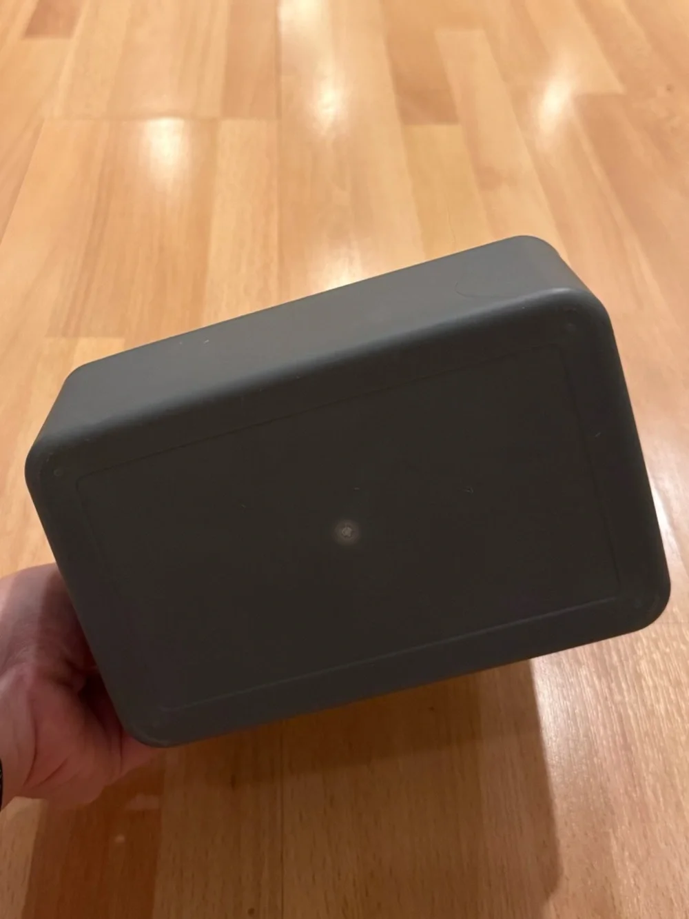 Minimal Matte grey Rectangular wet wipes Storage Box